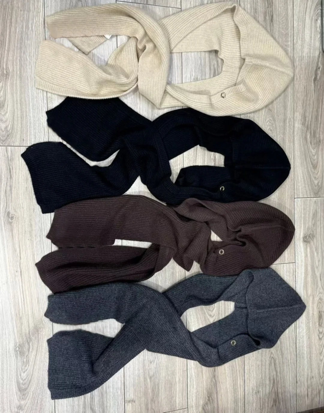 

Осенне-зимняя женская теплая вязаная шапка из кашемира в 4 цветах