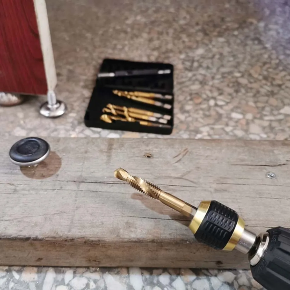 

1/4 Inch Keyless Drill Bit Chuck Quick Change Adapter 1/4" Hex Shank Quick Change Converter Electric Drill Bits Collet Chucks