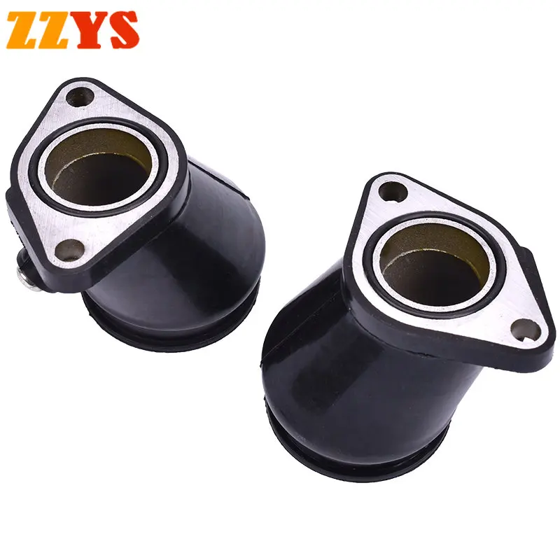 1pc/2pc Carburetor Carb Intake Manifold Pipe Interface Adapter Joint Glue Boot For Honda CBT125 CB CBT 125 CB125 CB125TT A AC