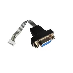 PH1.25MM PH 1.25 6Pin To VGA 15Pin Data Extension Power Cable For Computer DVR HTPC HIN MINI ITX Mainboard 9CM