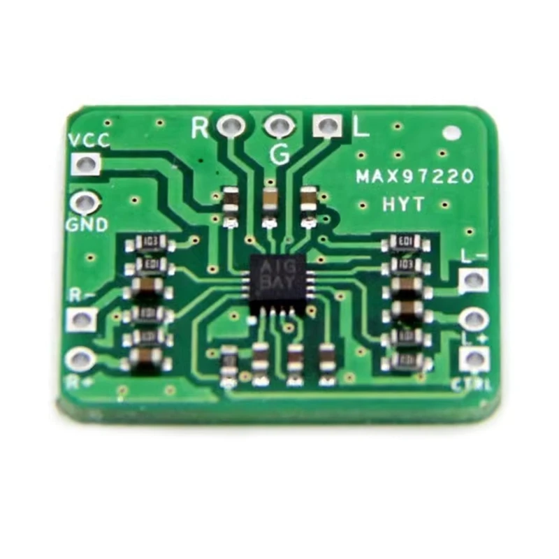 MAX97220 Balanced to Single Ended Output Headphone Amplifier Board for Music Enthusiasts 1XCB