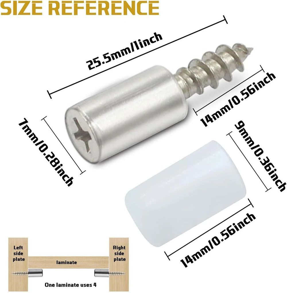 200/50 шт. саморезы, многослойный держатель тарелки, фиксированная опора для шкафа, штифты для полки с нескользящим рукавом, кухонная утварь