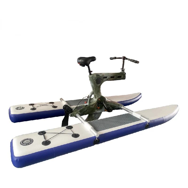 SUP inflatable water bicycle pedal system pump inflatable paddle board floating board factory