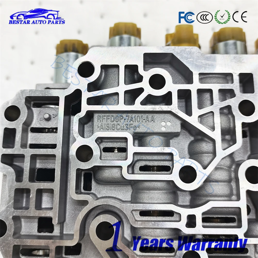 Original 6F35 Transmission Valve Body With solenoids and Wiring Plate For Ford Edge Taurus Escape Explorer Fusion Transit