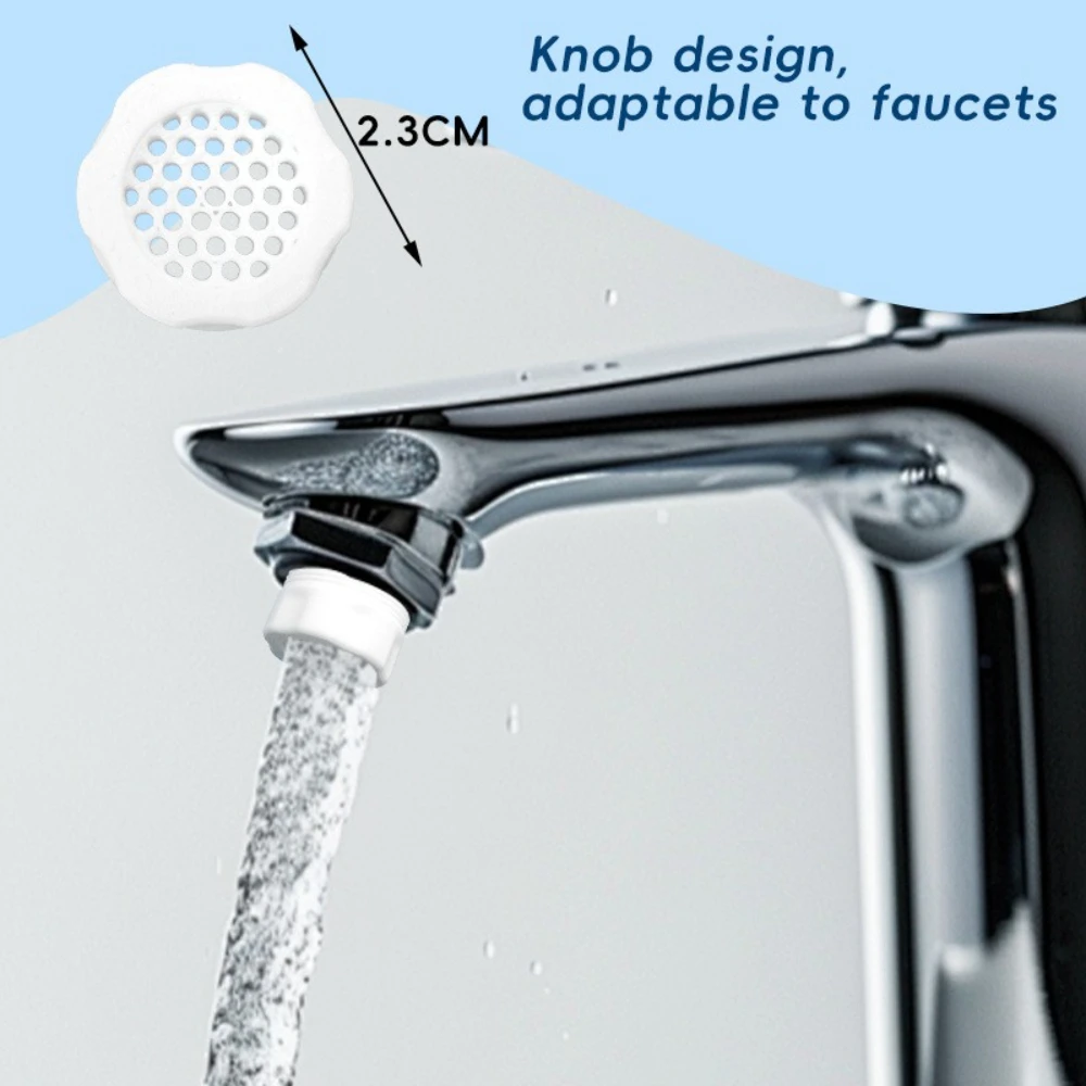 

6pcs Faucet Scale Filter Faucet Nozzle Household Antisplash Multi-functional Filter Kitchen Faucet Scale Filter Sink Accessories