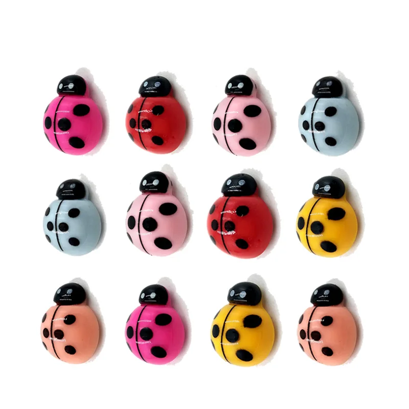 

Ladybug Fridge Magnet Bees Cartoon Animal Refrigerator Resin Sticker Home Decor Garden Wedding Decoration Kitchen Accessories