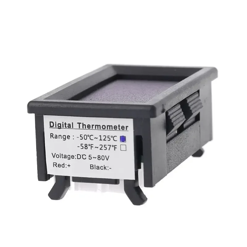 จอแสดงผล LED อุณหภูมิเครื่องทดสอบดิจิตอลรถเครื่องวัดอุณหภูมิเครื่องวัดอุณหภูมิ