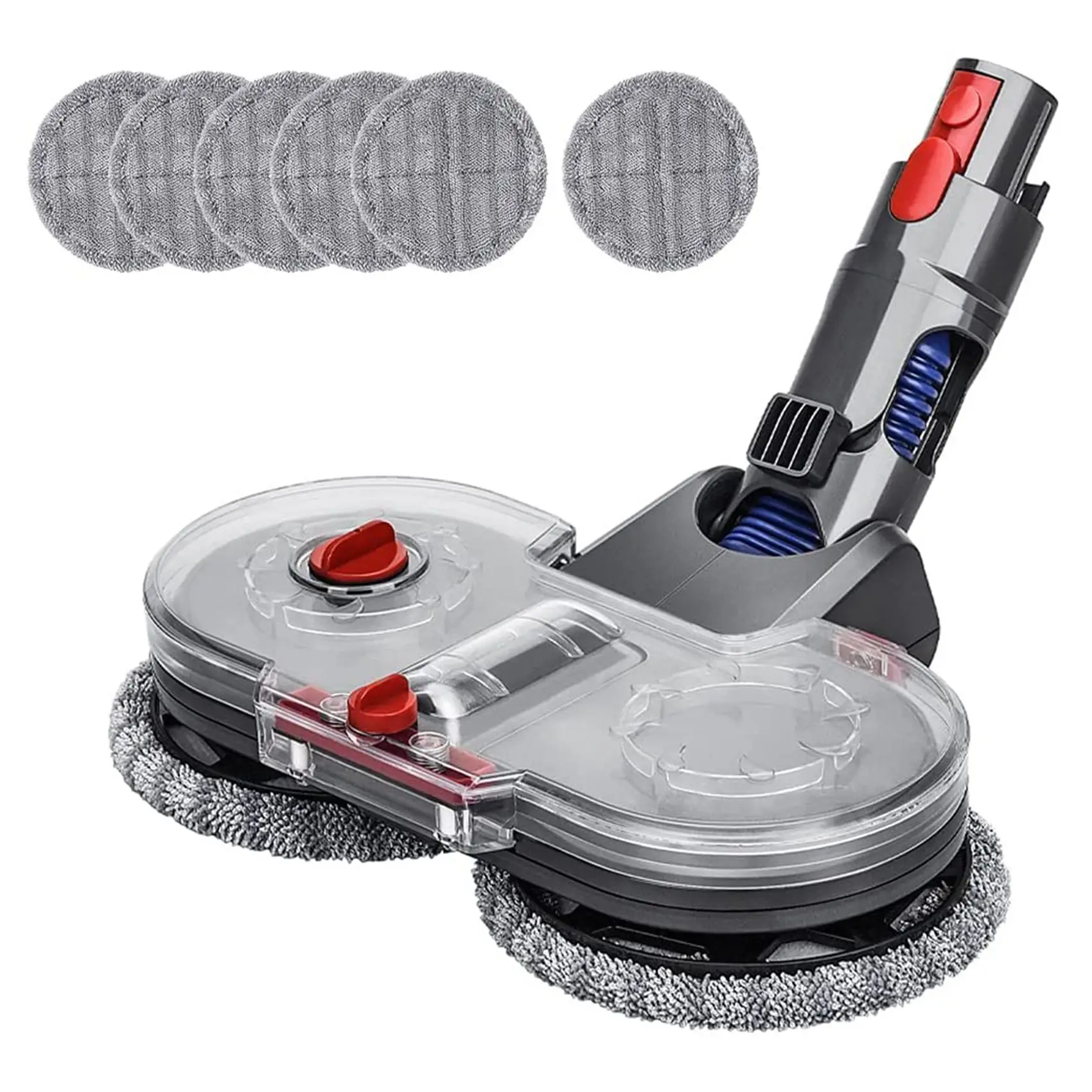 Electric Mop Attachment for Dyson V7 V8 V10 V11 V15 Vacuum Cleaner, Including Removable Water Tank