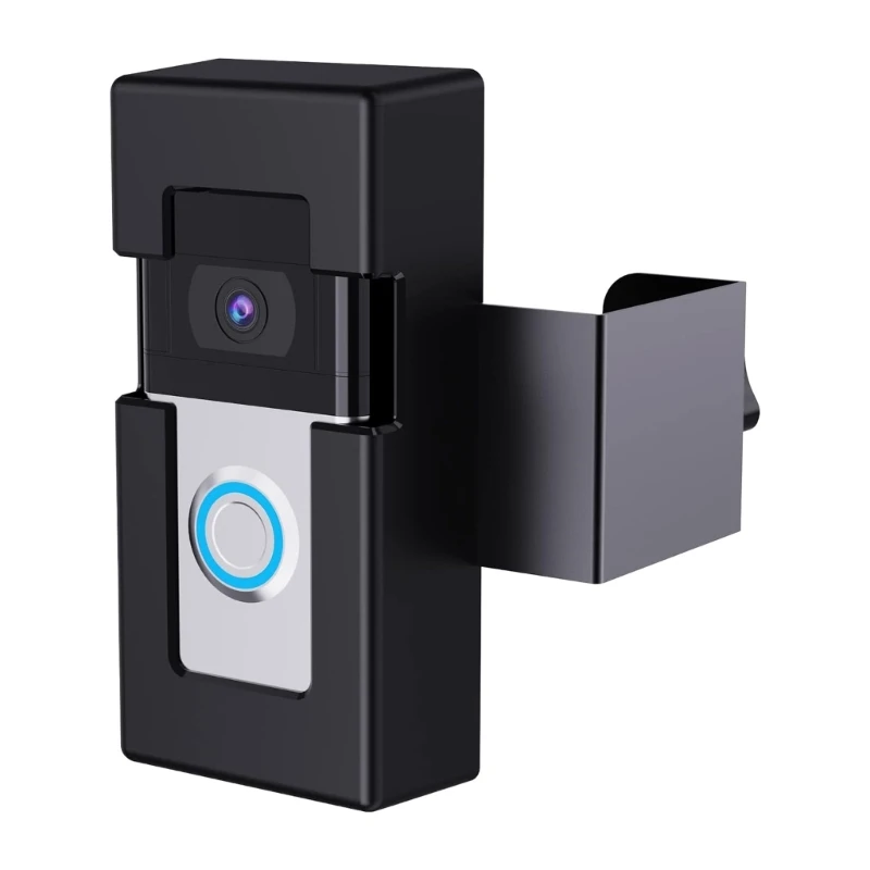 Anti-Theft Video Doorbell Mount No-Drill Mounting Bracket Wedges Adapter Camera Holder Video Doorbell Accessories Cover