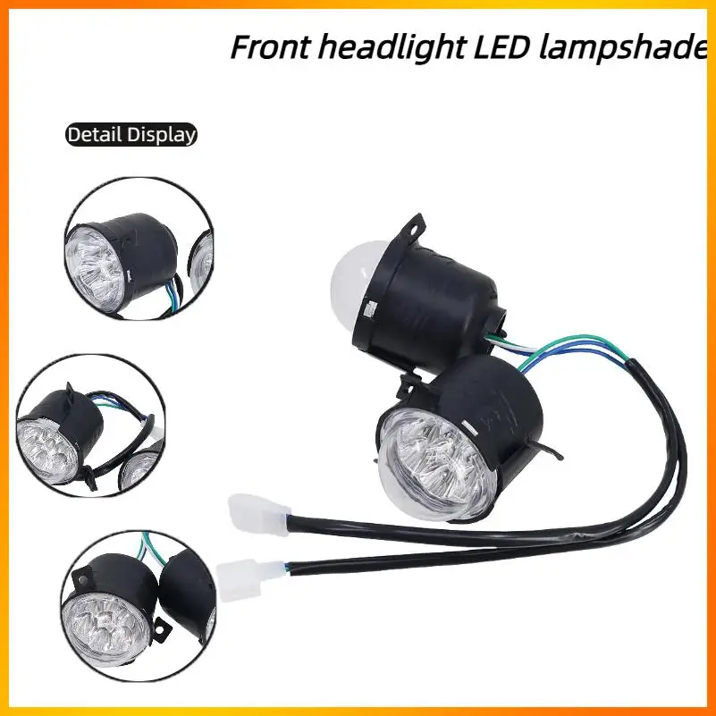 

Heavy-Duty LED Front Headlight Assembly for Big Bull Beach Bike
