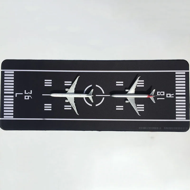 1/400 Airport Passenger aircraft runway model Civil airliner plane model aircraft scene display toy mouse pad
