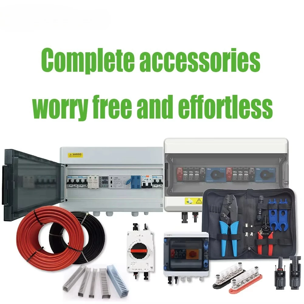 10kw 15kw 25kw 30kw 50kw نظام الطاقة الشمسية كاملة الاستخدام المنزلي نظام تخزين الطاقة الشمسية مع بطارية ليثيوم