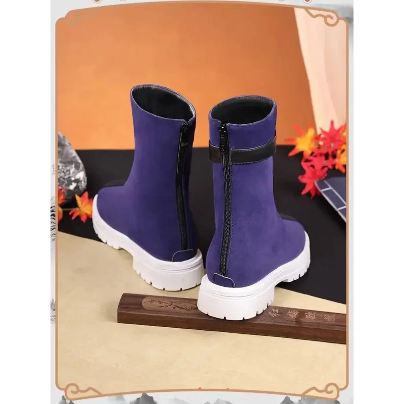 Anime Changsheng Gong Game My Big Brother Is A Bit Dumb Wig Shoes Cosplay Men Women Costume Halloweens;3'v,6.h;8' view 5