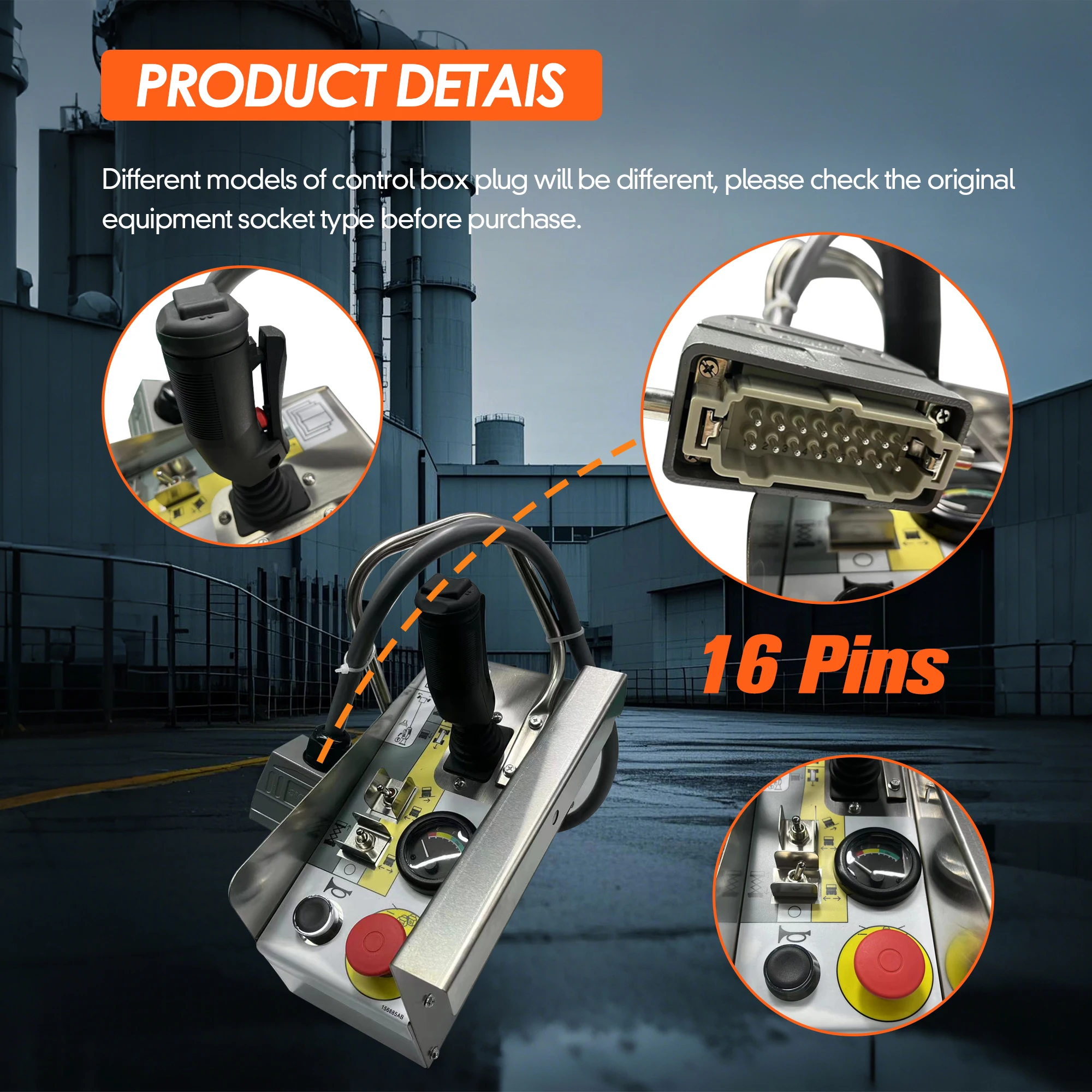 صندوق التحكم في المنصة 156879 156991 لـ Skyjack Scissor Lift SJIII 3219 3220 3226 4626