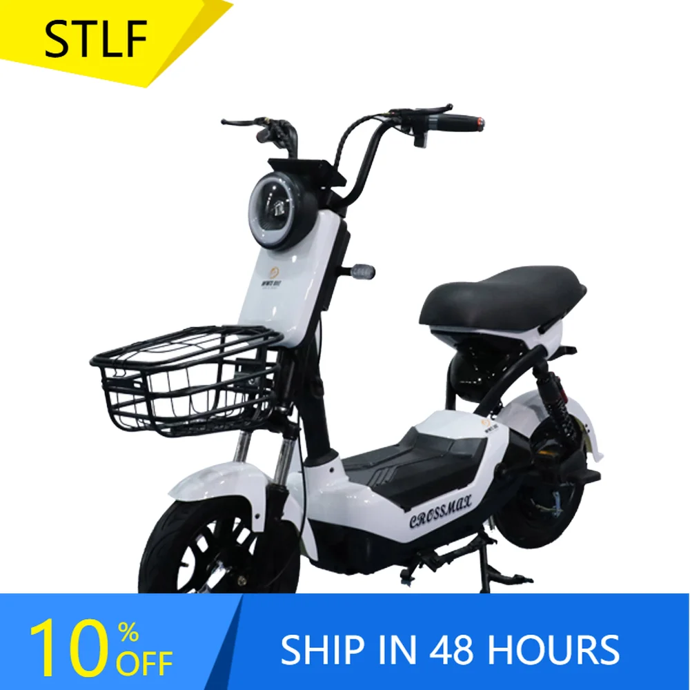YTYIN Wholesale Cheap 48V Electric Bicycle For Adults 350W/500W Electric Scooter Bike With Smart Electronic 12A/20A Motor
