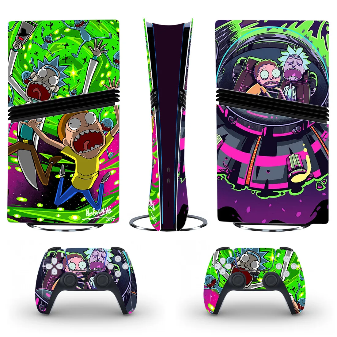 novo-anime-ps5-pro-adesivo-de-pele-digital-protetor-decalque-capa-para-controlador-console-ps5-pro-adesivo-vinil