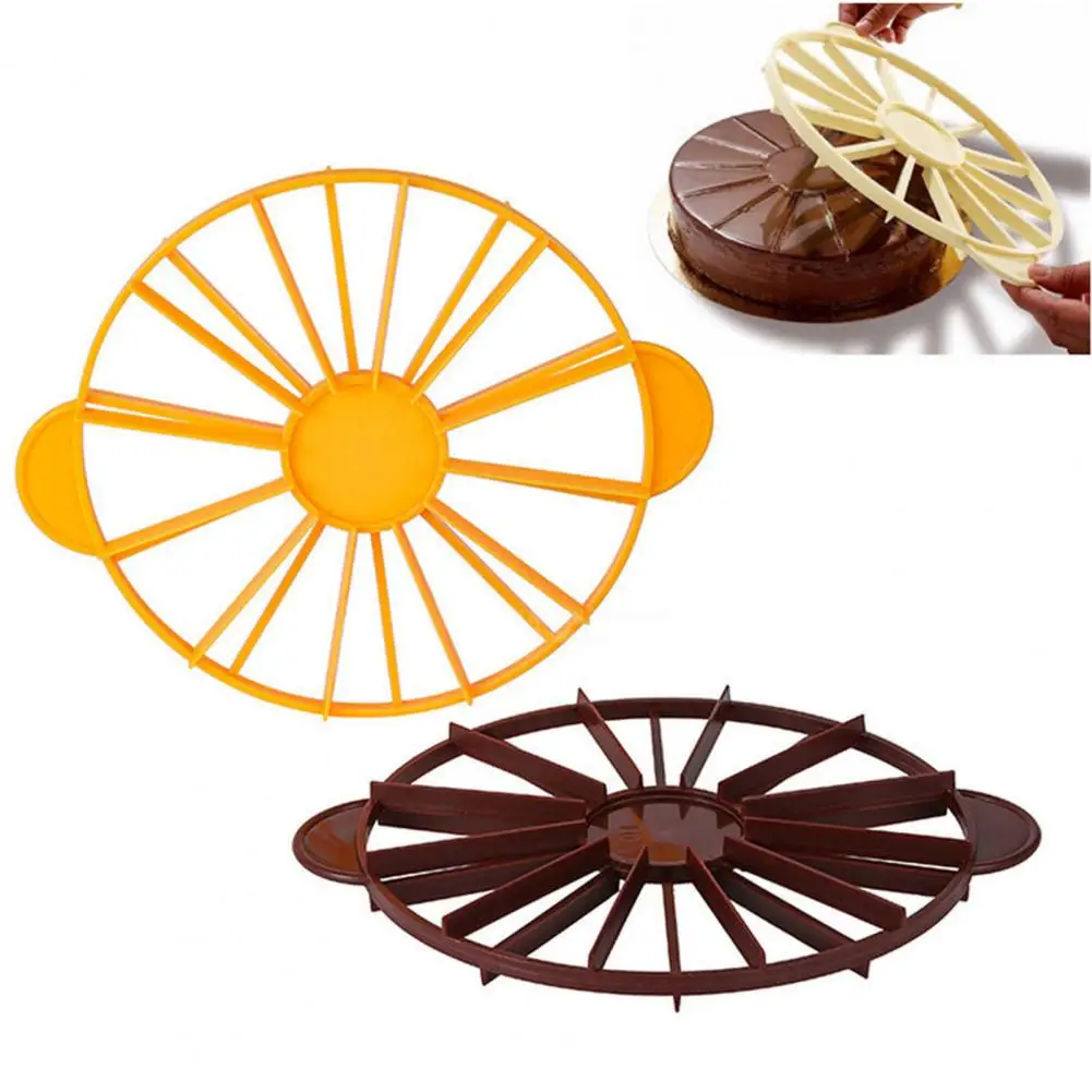 10/12 Parts Cake Divider Save Time Evenly Slicing Round Bread Bakeware Marker Equal Portion Pie Slicer for Bakery