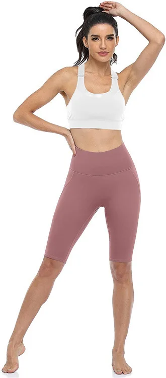 

2025 Summer European - American Style Hip - lifting & Belly - tightening Yoga Shorts, Slimming Design