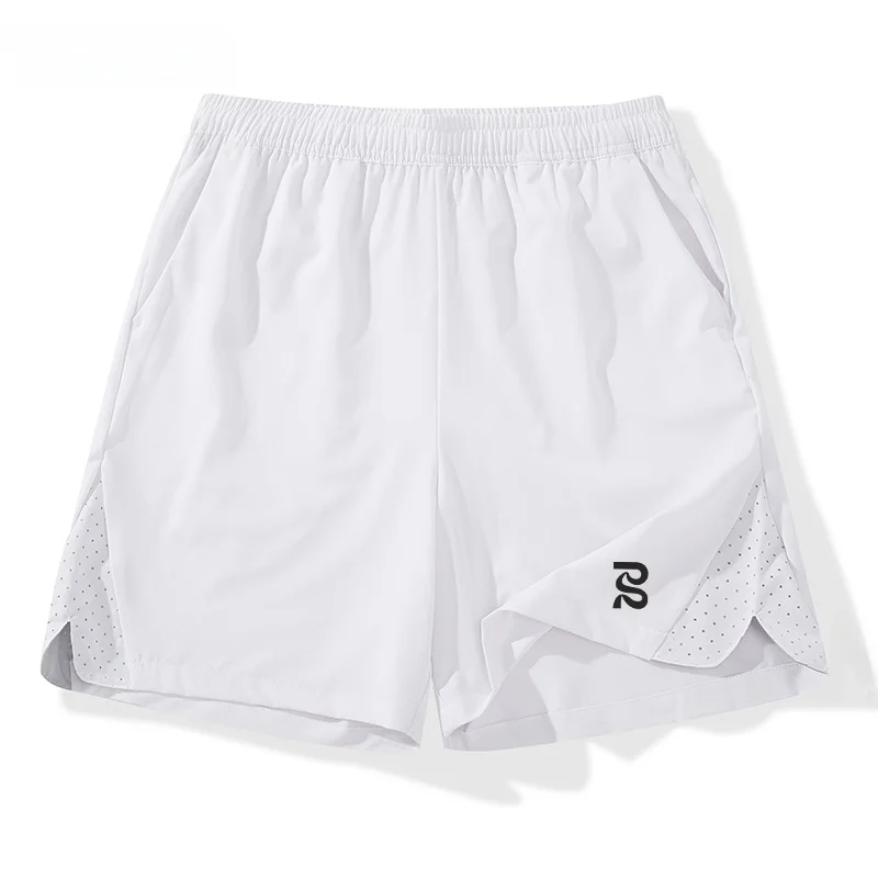 

Qui Dry Ice Silk Running Fitn Baskeall orts Men's Five-Quarter Casual Outdoor Sports Breathable Comfortable orts