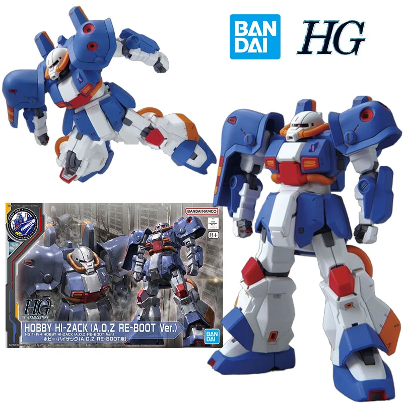 

Bandai PB HG 1/144 Hobby Hi-Zack A.O.Z, перезагрузка, Ver. Фигурка аниме «Gundam», 14 см