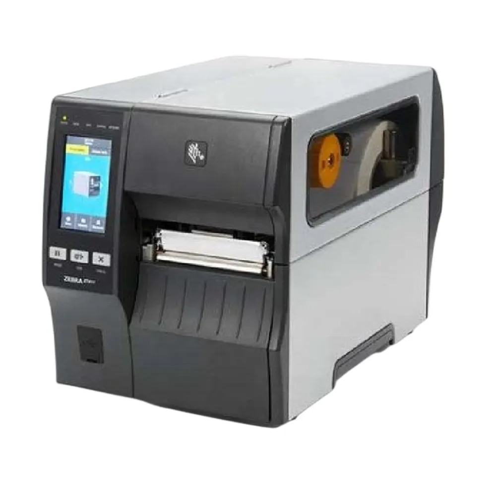 Direct Sales thermal printer shipping labels thermal with stripping rewinder transfer ribbon ZT411 203DPI for zebra printer