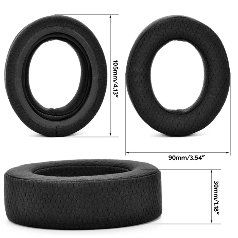 استبدال رغوة الذاكرة منصات الأذن وسادة ل Corsair HS50 برو HS60 برو HS70 برو سماعة أذن غطاء للأذنين الأكمام