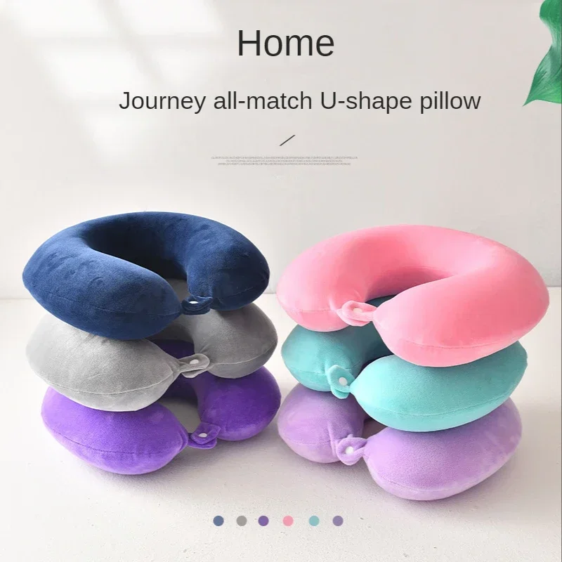 Breathable Airplane Pillow Comfortable Neck Cushion for Head and Necks Support Portable Travel Pillow Machine Washable