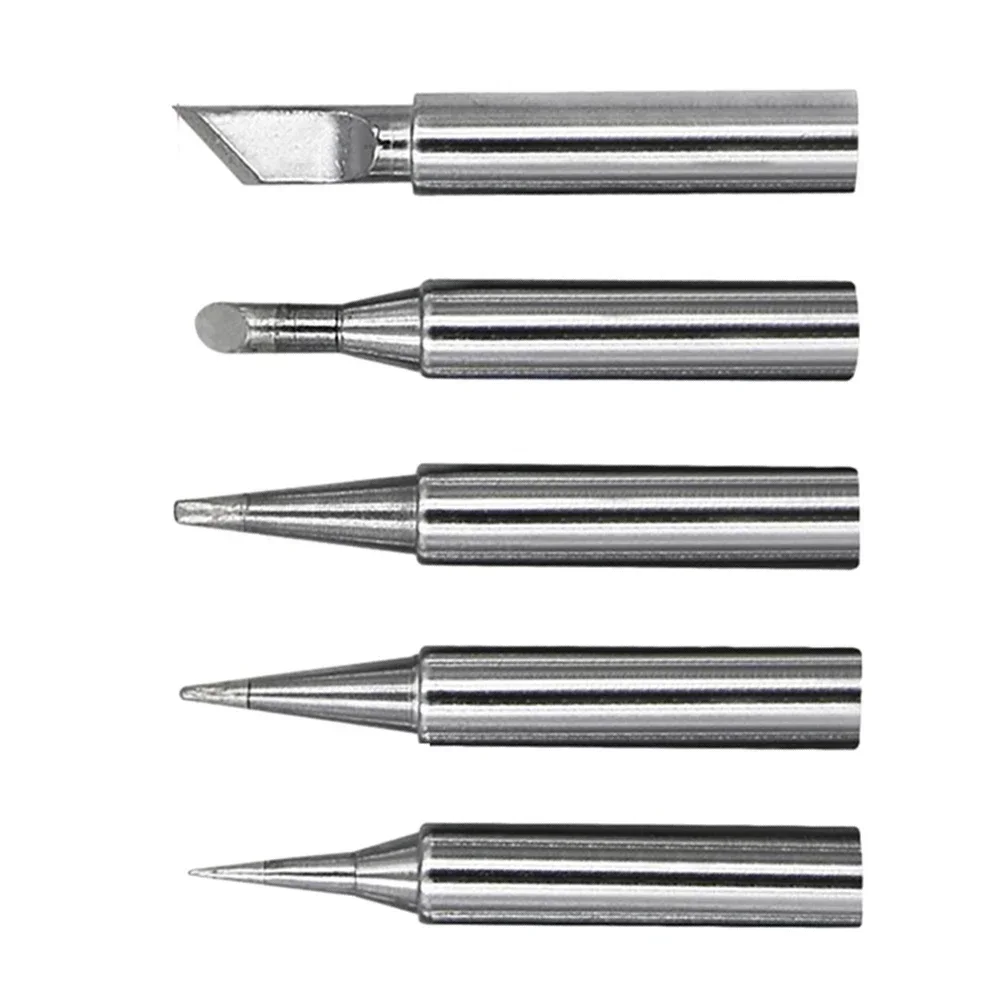 Soldering Iron Tip Set 936 Soldering Iron Tip Replacement Leadfree and Copper Material Professional Quality