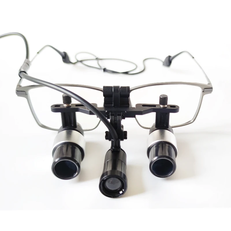 Imagem -04 - Quadro Esporte Prisma Binocular 4x Lupas Dentárias Cirúrgicas Médicas Prismáticas Kepler Lupa com Farol Led Fdj4.0x06e 4.0x