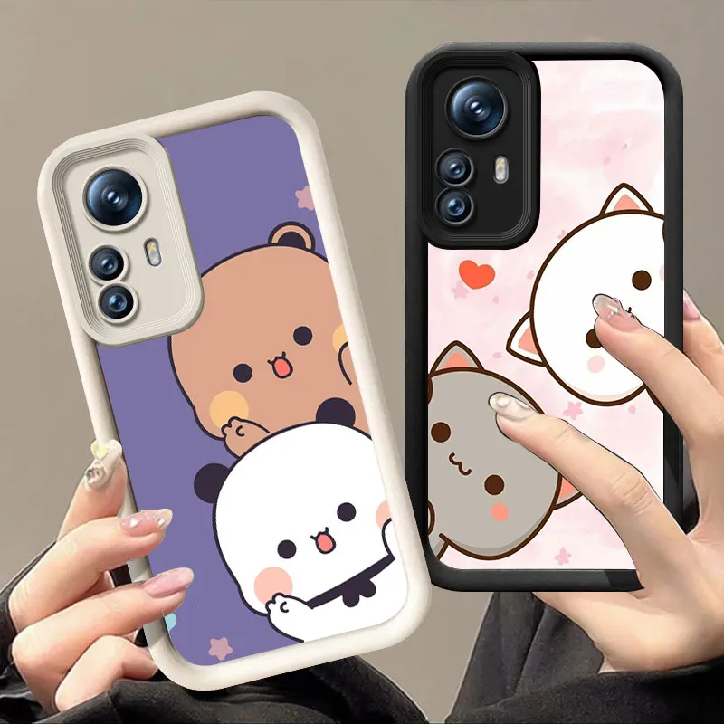 Cute BUBU  DUDU Phone Case For Redmi 9A 10A 9C 10C 12C 13C 14C 4G 9i 9T K30 K50 Pro K40 Gaming A1 A2 A3