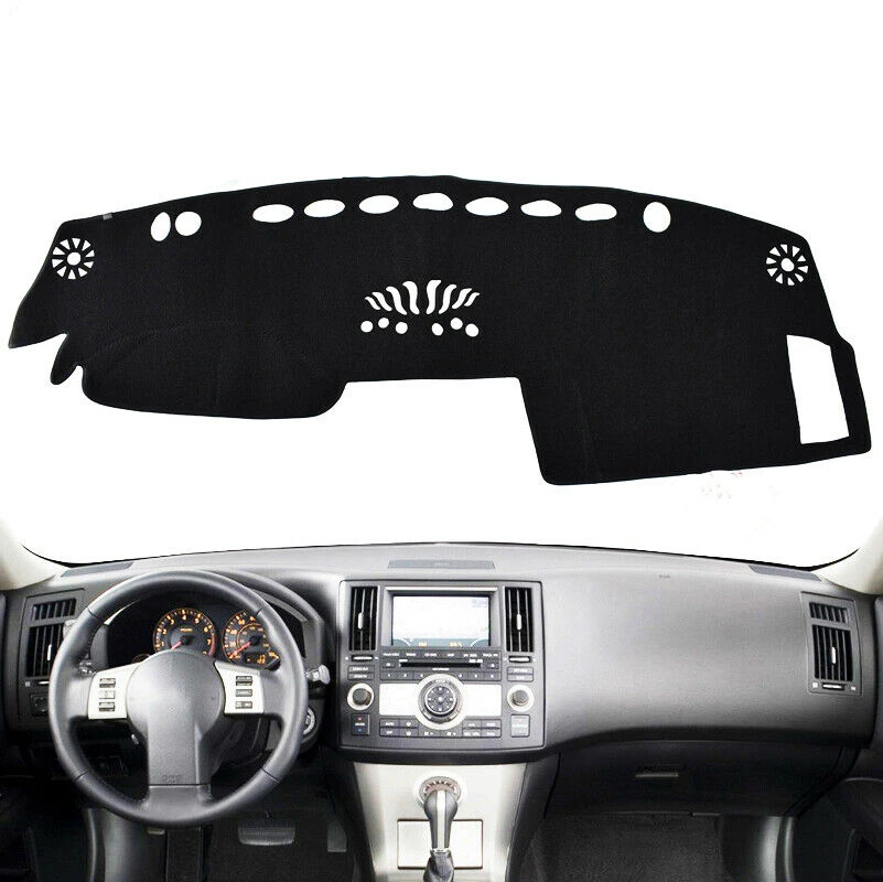 For Infiniti FX35 FX45 FX50 2003-2008 Front Dashboard Cover Dashmat Console Dash Board Heat Proof Mat Sun Shade Pad Carpet Strip