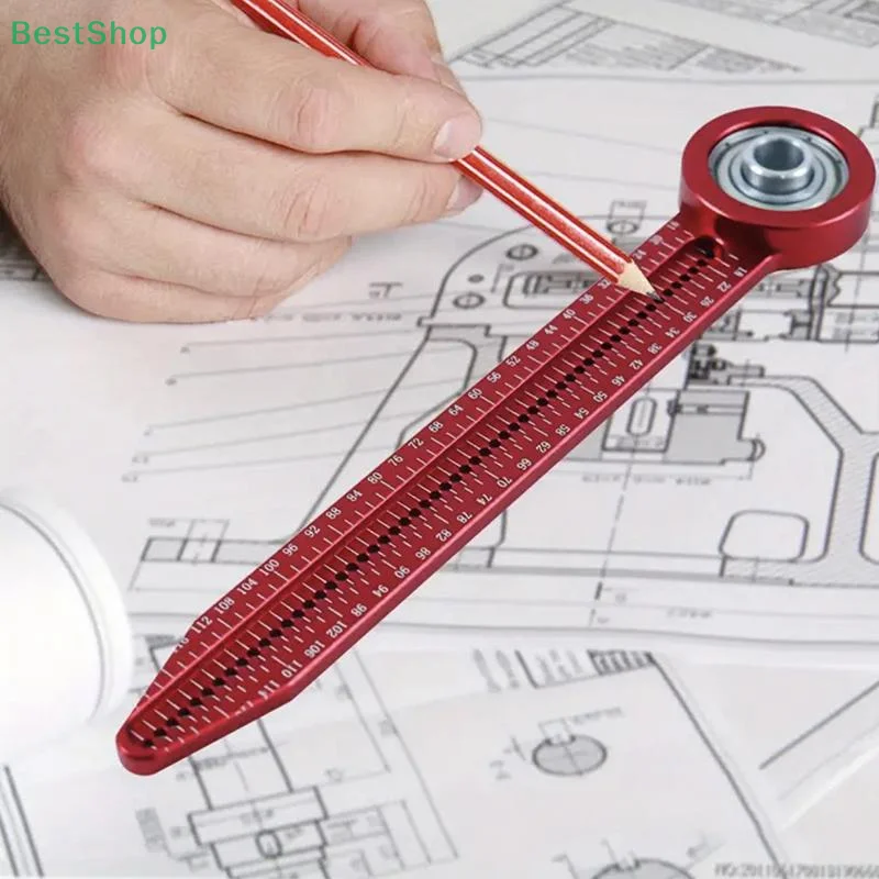 

★★★Precision Tiny Circle Maker Alloy Scribe Woodworking Scribe Gauge Precision Drawing Measurement Tool