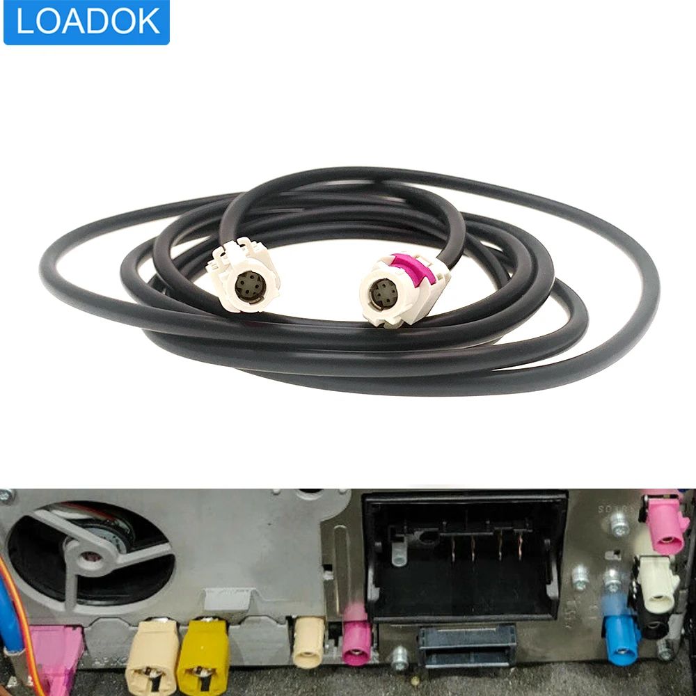 

For BMW USB Glovebox HSD F20 F30 F18 F56 G38 NBT EVO USB Connection Line LVDS Adapter Cable