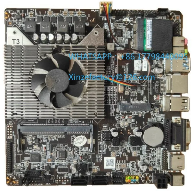 

Applicable To Industrial Computer Main Board PA-FT3 V1.1 Advertising Machine Main Board DDR3 Integrated CPU A4-6210 2G 64G