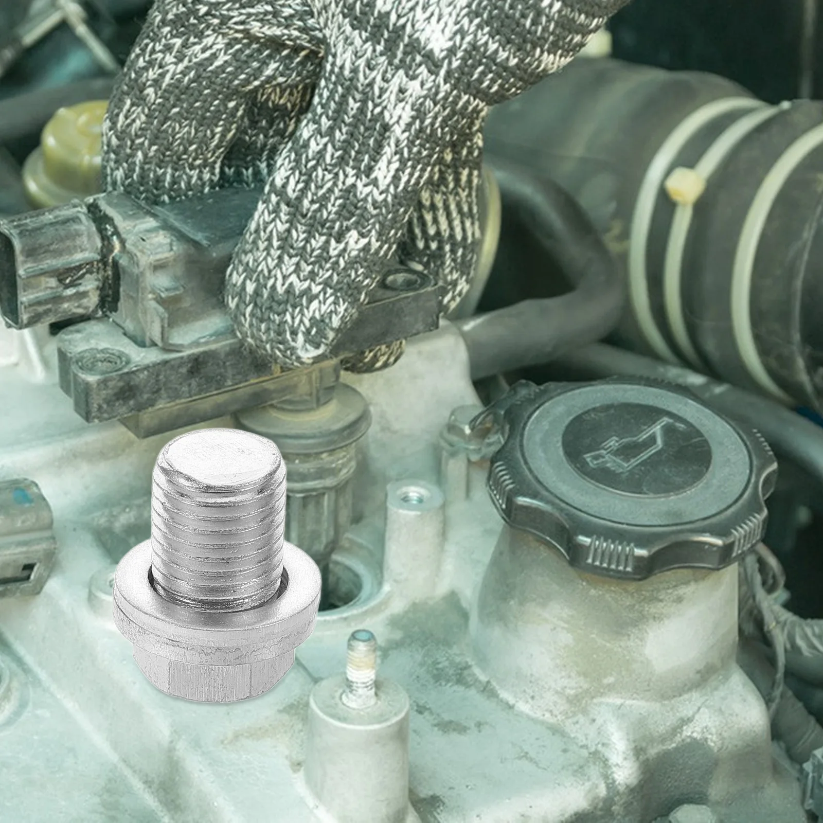 

Engine Oil Drain Plug *1.5 Leak-Proof Sealing Replacement For Oil Pan Bolt Automotive Fuel Tank Pipe Nut Repair Part