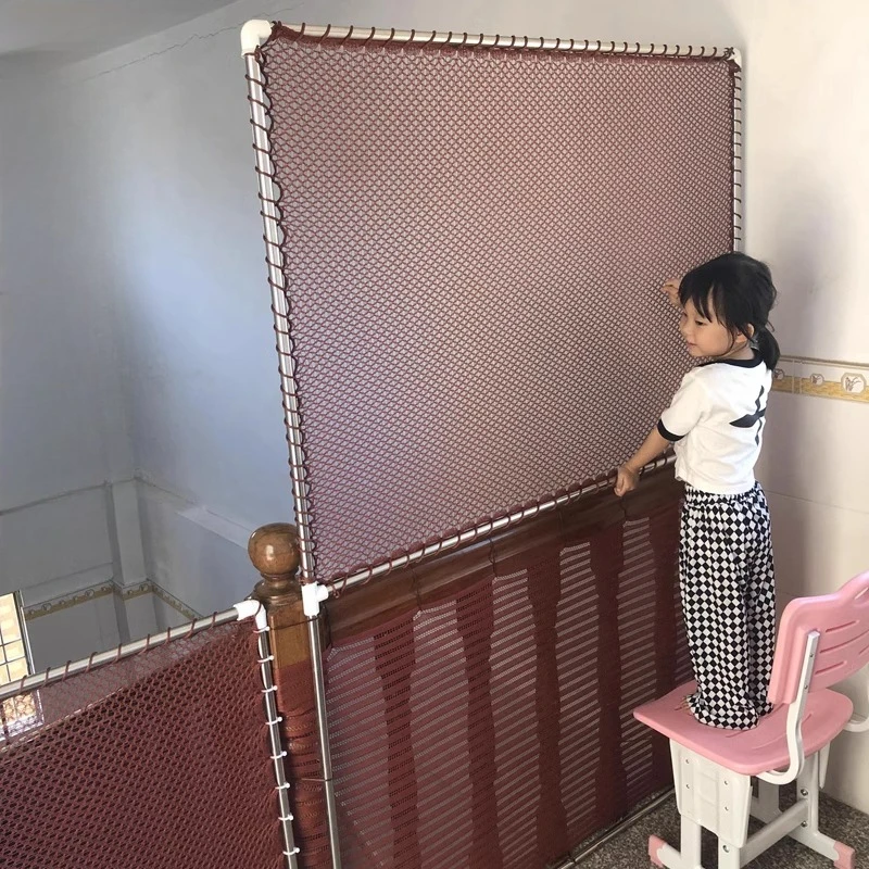 

Children's staircase guardrail heightened net, balcony anti-falling net, railing protective net