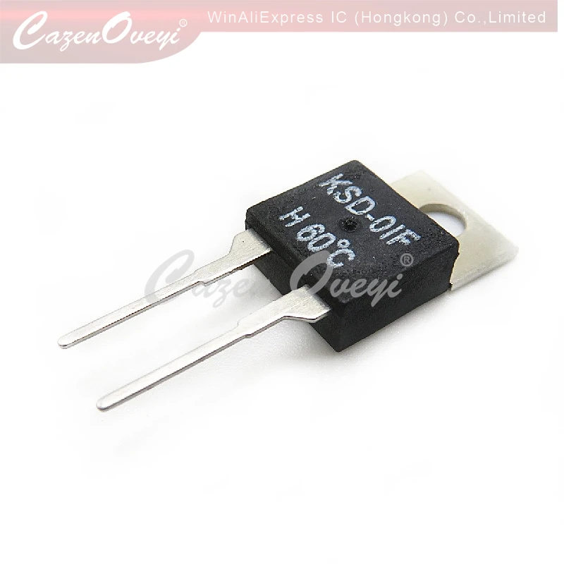 （5pcs）KSD-01F 60 degrees D normally closed 67L125 67L125 T435-600T T435 TO-220-2