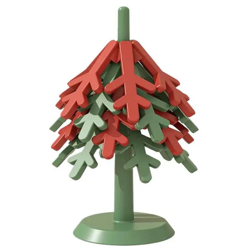 A74E-Teapot Insulation Pad With Bracket Non-Slip Silicone Foldable Christmas Tree Trivet 4 Pack For Kitchen Hot Dish Cup Storage