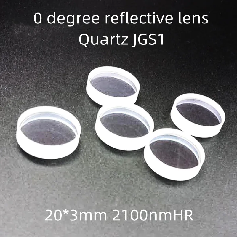 20*3 0 Degree 2100nmHR Quartz JGS1 Reflective Lens for Holmium Laser