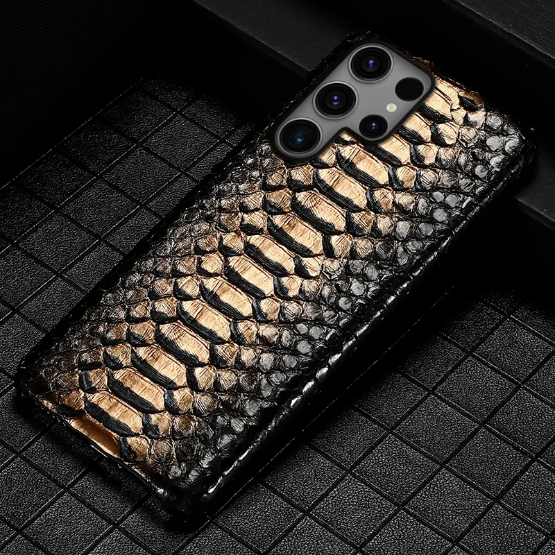 

Genuine Leather Phone Case for Samsung galaxy S 25 S25 S23 S22 S21 S24 Ultra S24 Plus S25Plus S25Ultra A55 5G Luxury Back Cover