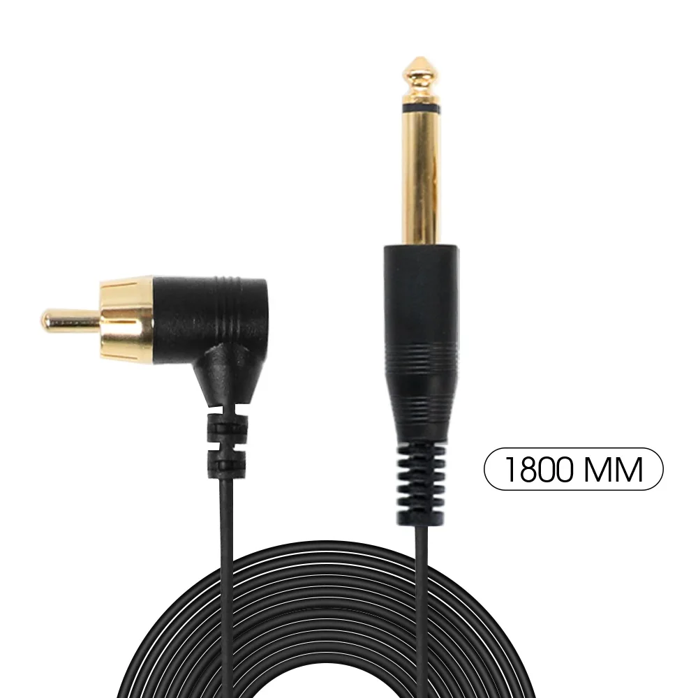 High Quality Tattoo Machine Clip Cord RCA/DC Plug For Tattoo Power