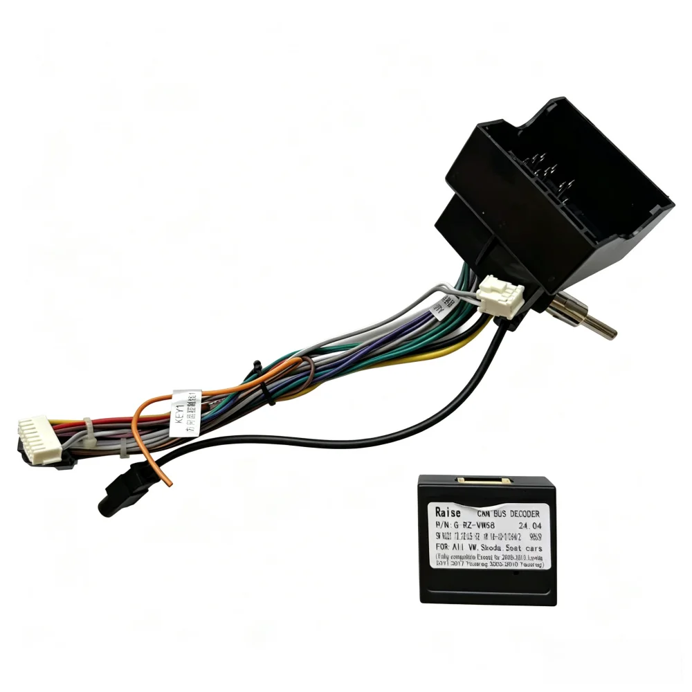 Canbus RZ-VW58 For Skoda Octivia Yeti Rapid Superb VW Golf Sagitar Touareg Touran Lavida Polo Tiguan Jetta Android 16 Pin Radio