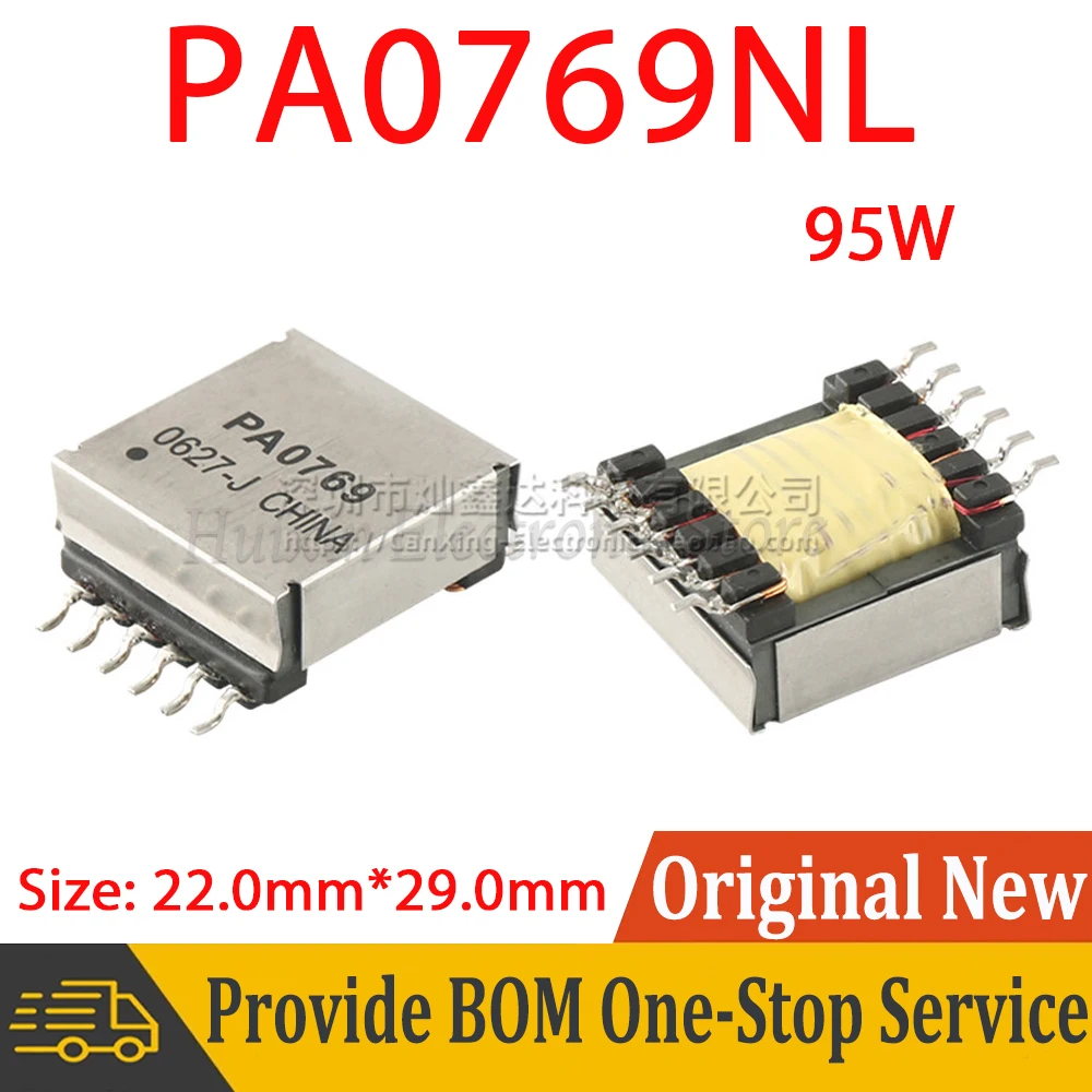 PA0769NL PA0769 SMD EFD20 نوع 95 واط عالية الطاقة 36 فولت-72 فولت 48 فولت إلى 5 فولت 9A POE تحويل التيار الكهربائي Intransformer