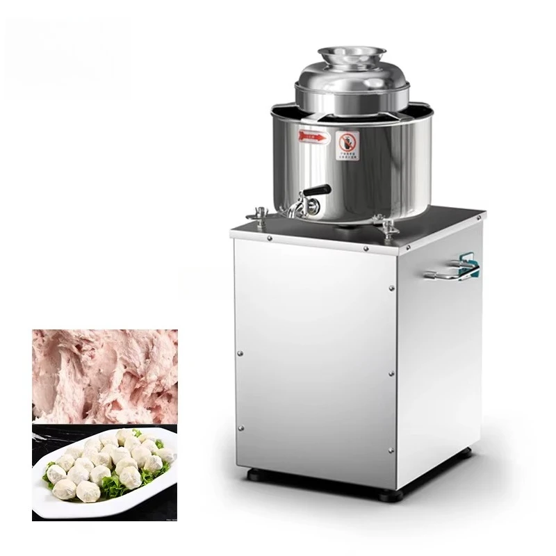 Commercial multi-function meat mixer, stainless steel meatball pulper