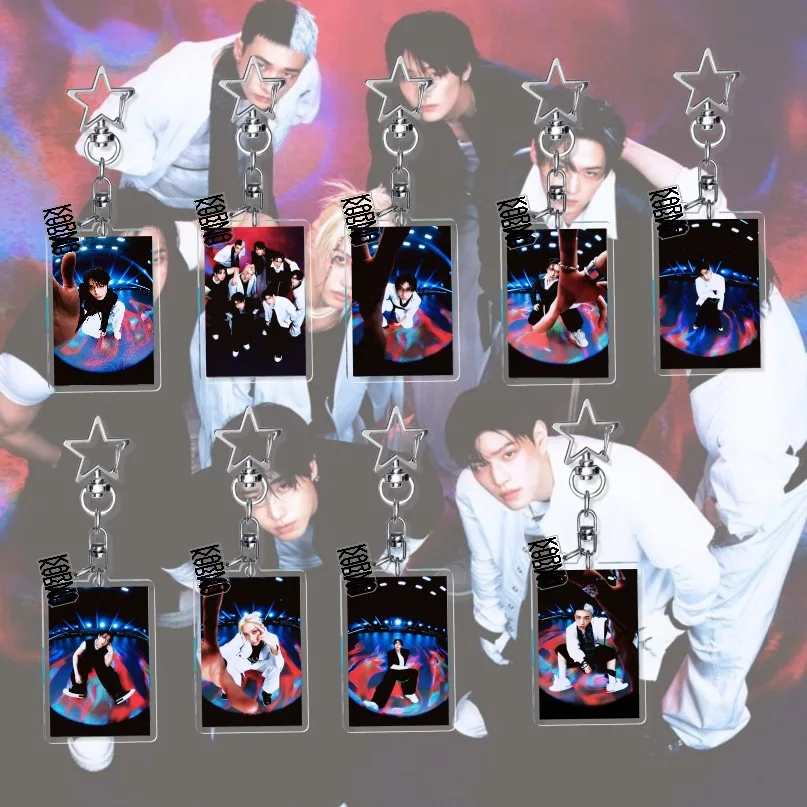 

K-POP STRAY KIDS new acrylic keychain SKZOO KARMA acrylic keychain accessories keychain Felix star peripheral