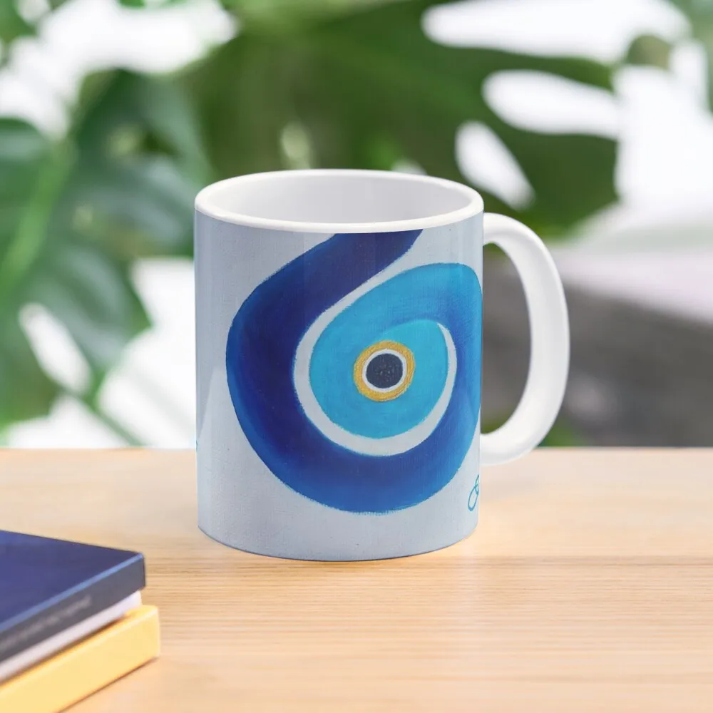 The Eye of Tranquility and Eternal Protection Coffee Mug Ceramic Cup Coffee Cup Ceramic