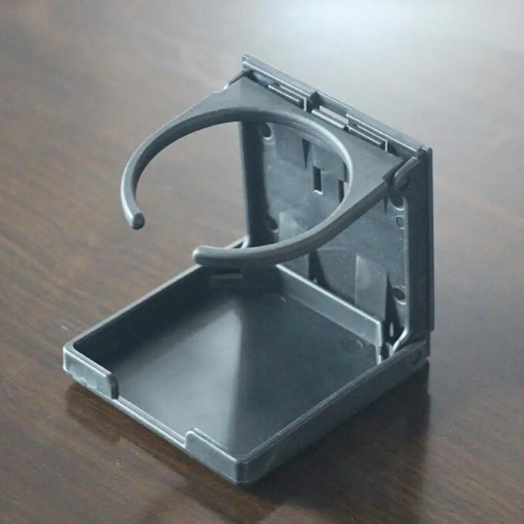 Foldable Boat Cup Holder Drink Stand Plastic Beverage Rack for Marine Yacht Car Truck RV Pool Table