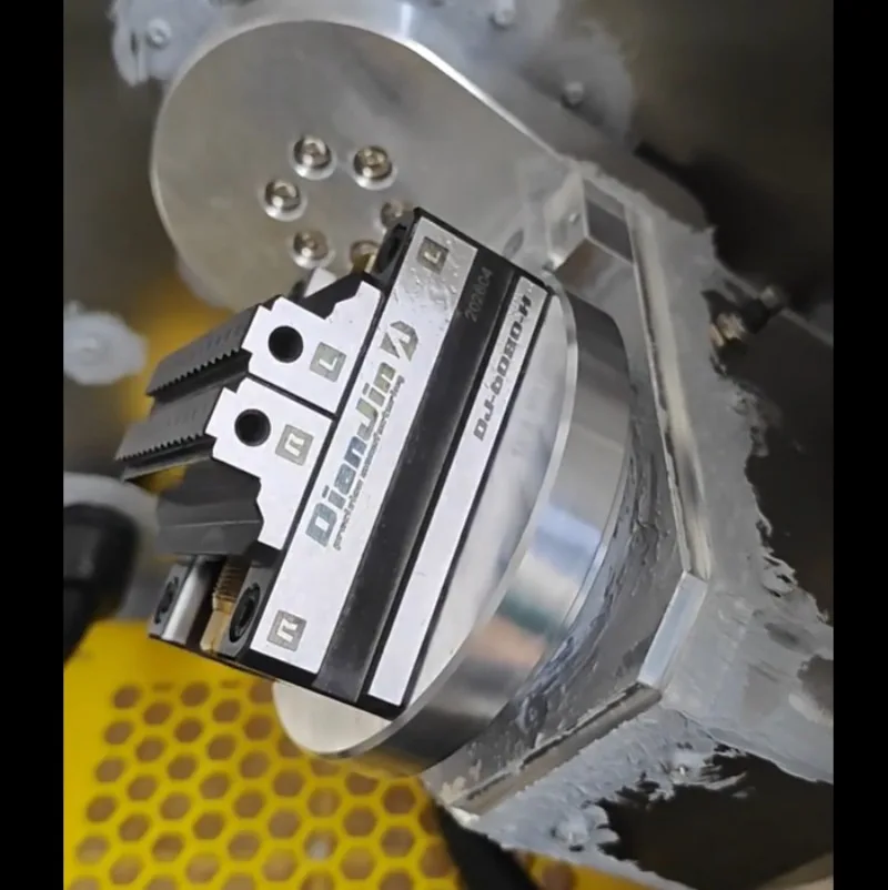 Hot Sale DJ-6080H 4/5 Axis Fixture Self-centering Vise Positive/Negative Quick Clamping Free shipping