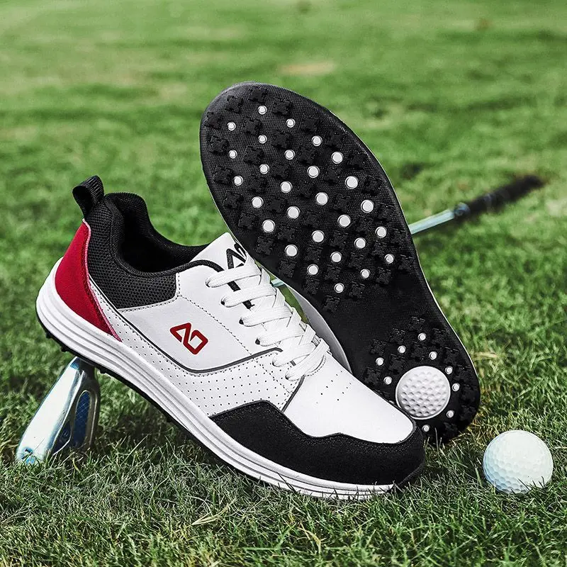 

2026 Hot Sale Golf Shoes for Men Non-Slip Golf Training Shoe For Mens Lawn Walking Shoe for Mans Lacing Men Gym Sneakers Mens