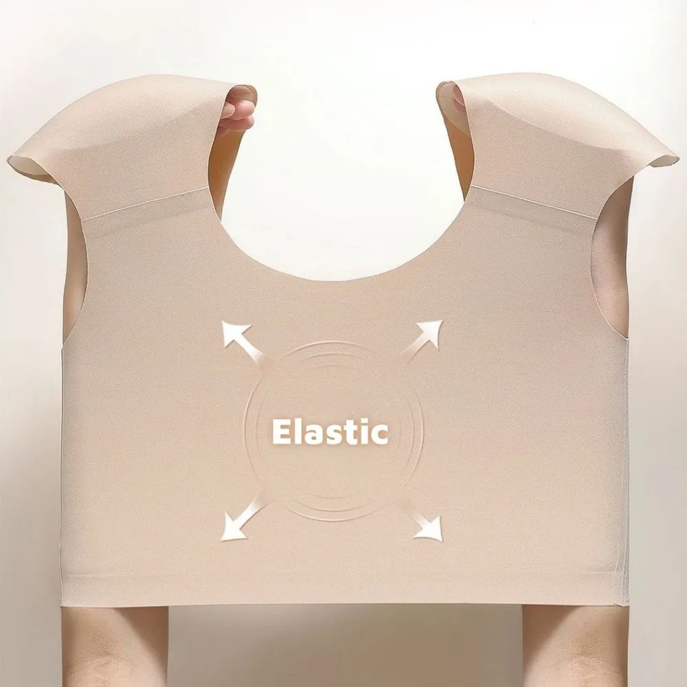 ملابس داخلية غير مرئية للكتف بزاوية قائمة، ملابس داخلية لاسلكية، حمالة صدر بدون خياطة مقاومة للصدمات ومضادة للترهل، حمالة صدر على الكتف #2